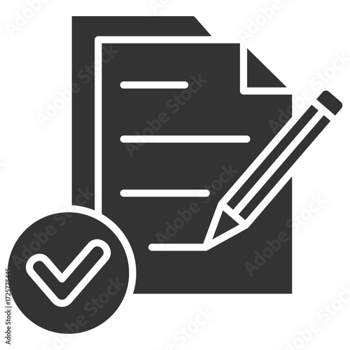 Comply Glyph Icon