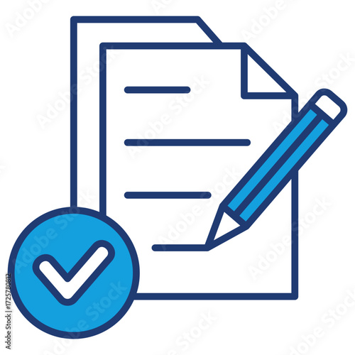 Comply Blue Icon