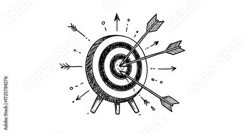 Target with Arrows
