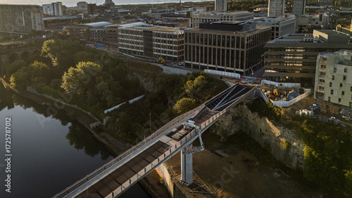 Keel Crossing towards Sunderland city centre