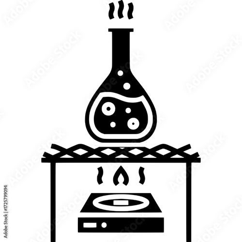 Heating Flask Icon
