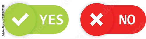 Yes No Correct True False Right Wrong accept reject positive negative error decision select confirmation Cross Icons Vector Transparent PNG Illustration