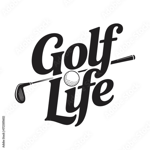 golf life vector eps file