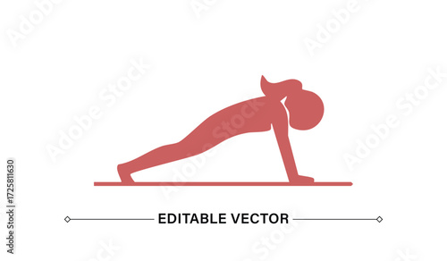 Modern Vector Yoga Poses Design
