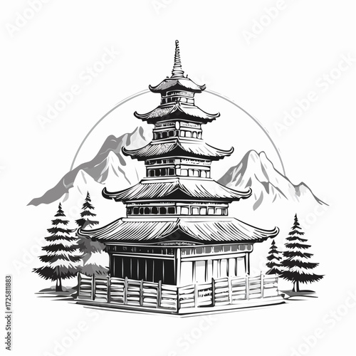Himalayan Pagoda Temple