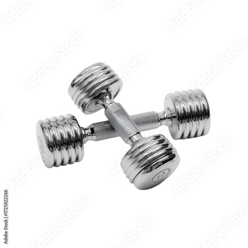dumbbell isolated on white background