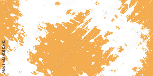 Abstract fiery vector background design with paint splashes and grunge texture