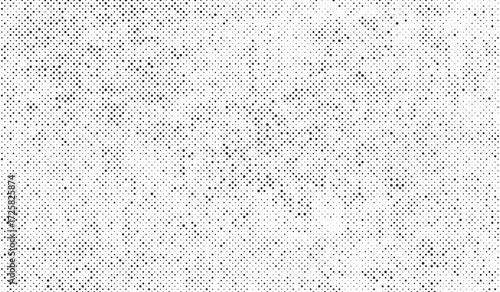 Grunge halftone gradient. Distressed vanishing grit noise background. Retro pixelated bitmap backdrop texture. Black and white sand wallpaper. Vector textured gritty surface. Anime manga comic overlay