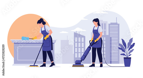 Professional cleaning services for residential and commercial properties.