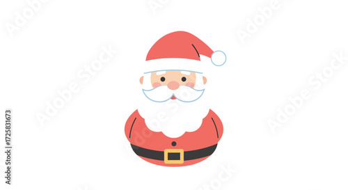 santa claus on white background