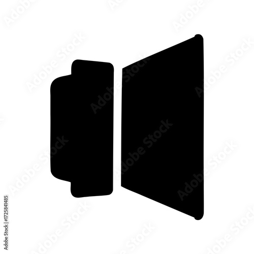 Iconic Speaker Symbol Representing Audio Volume and Sound Level Adjustment