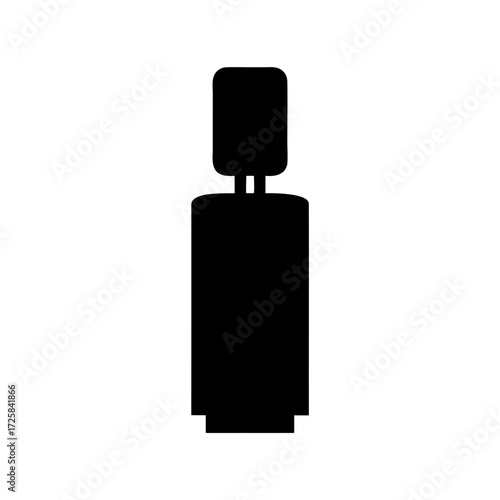 Silhouette of a water cooler dispenser, an essential for hydration at office