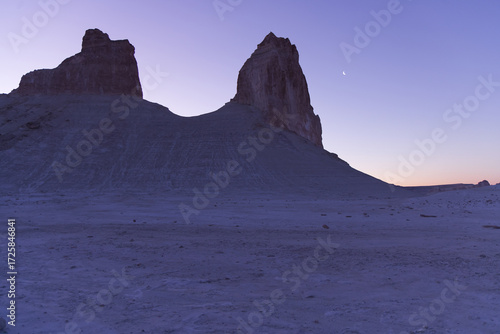 Obraz na płótnie Dawn light in Bozjyra, Kazakhstan