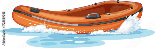 illustration of a lifeboat