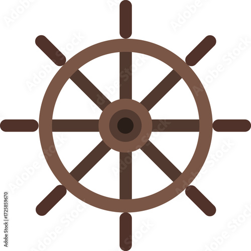 ship steering wheel