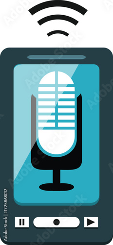 victor illustration of computer network icon