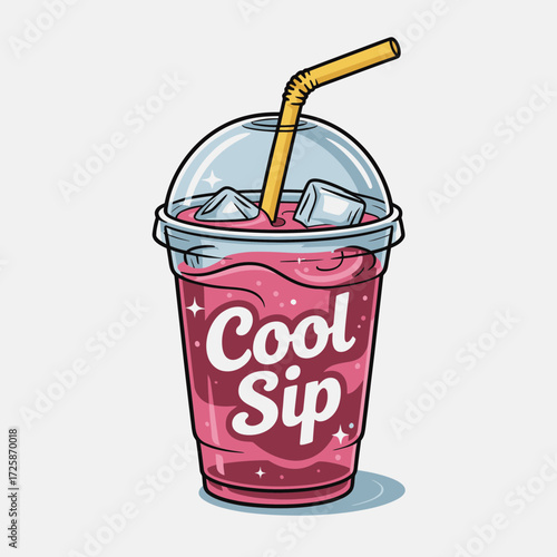 red soda can