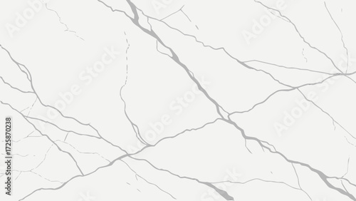 Calacatta Santorini quartz agglomerate — elegant white marble texture. No background. Vector.