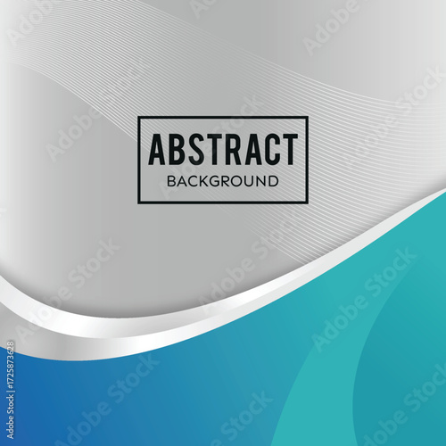 Modern wavy business style background
