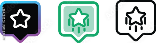 Reviews Rating Icon Pack Outline Bold Color Styles Modern available in outline bold and color Perfect for ecommerce websites mobile apps feedback sections and online shopping platforms
