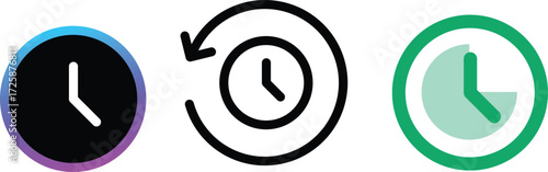 Order History Icon Pack Outline Bold Color Styles Clean in three styles outline bold and color Great for e-commerce platforms order tracking apps retail UI and digital shopping systems