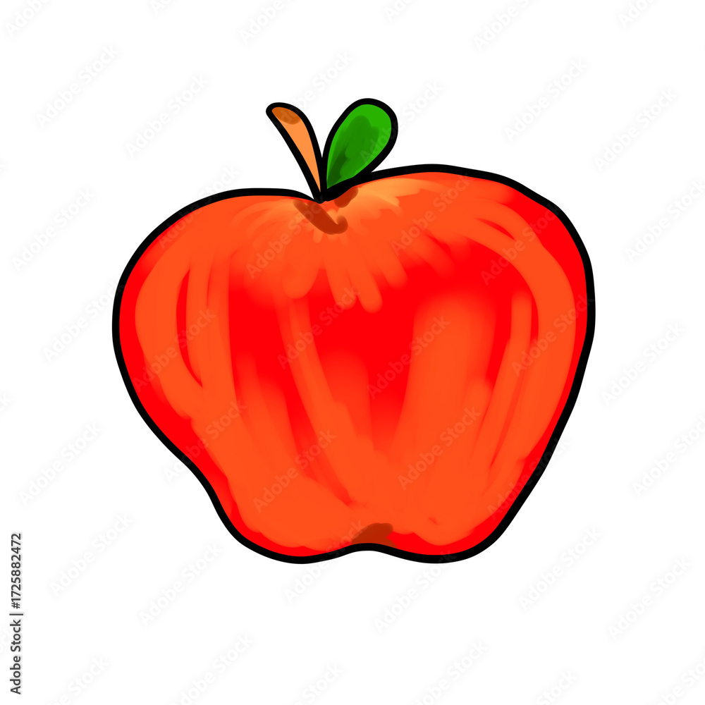 Fototapeta premium red apple