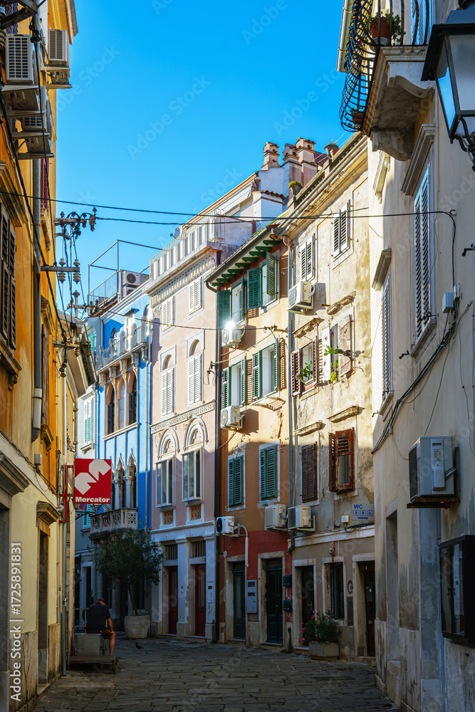 Fototapeta premium street in the old town
