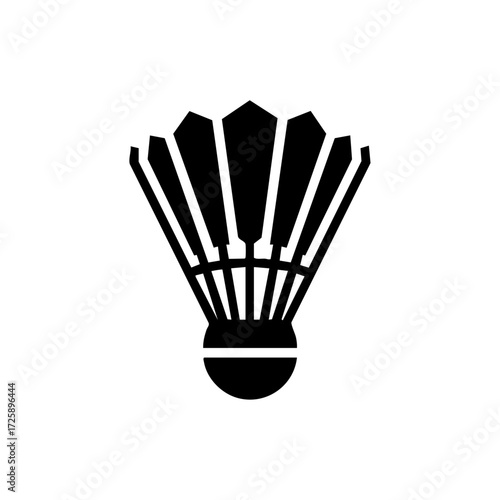 Badminton shuttlecock illustration symbolizing racket sports, training sessions, tournaments, and active recreational games.