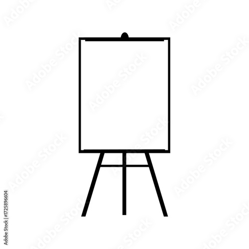Whiteboard on stand representing presentations, business meetings, teaching, and brainstorming sessions.