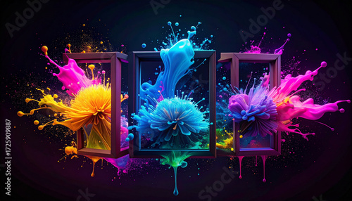 eehive Honey Alternative Station. Vegan Lifestyle. Generated Image