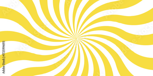 Abstract template with yellow sunrays on light background. Abstract background with light of sunburst. sunrise background, retro round lines. summer ray sunburst hot sunrise wallpaper background.