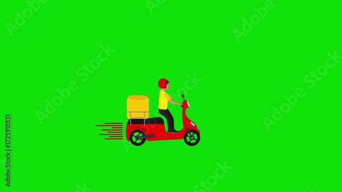 Home delivery animation, Delivery, Product delivery