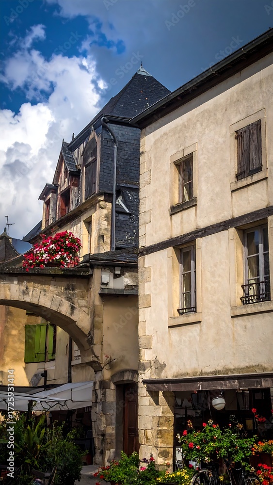 Fototapeta premium Old European buildings (1)