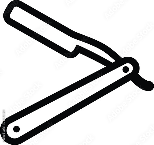 straight razor svgrepo com