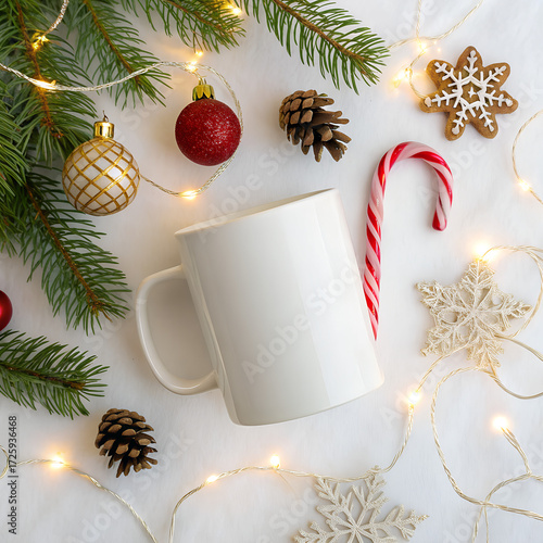 Christmas Mug Mockup