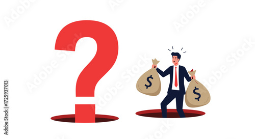 The puzzling impact of financial decisions on personal growth and wealth accumulation.