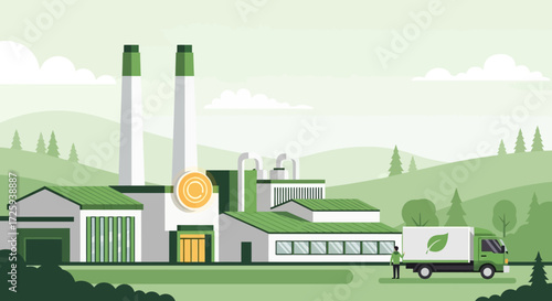 Sustainable Factory Operations and Green Logistics Ensuring Eco-Friendly Production and Distribution Processes for a Healthier Planet