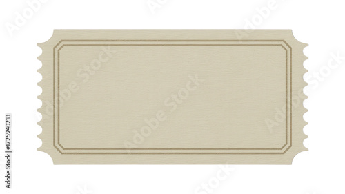 Vintage ticket frame for adding your custom message, perfect for events, promotions, or crafting unique designs, now add your own text to make it yours