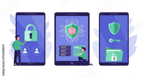 Understanding Cyber Security and Data Protection Concepts Through Mobile Device Illustrations