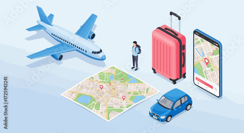 Travel and Tourism Planning Transportation and Navigation Tools for a Vacation Adventure