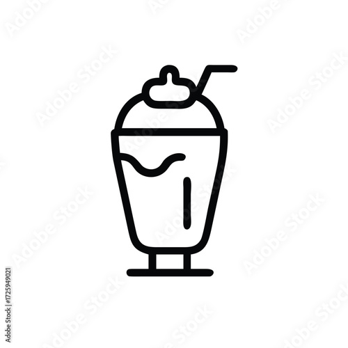 vector illustration of ice cream