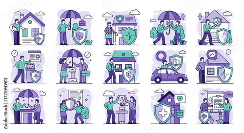 Comprehensive Insurance Protection Services for Homes Vehicles and Personal Safety