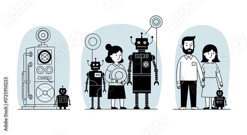 Exploring the Evolution of Robotics from Machines to Companions and Future Human-Robot Integration