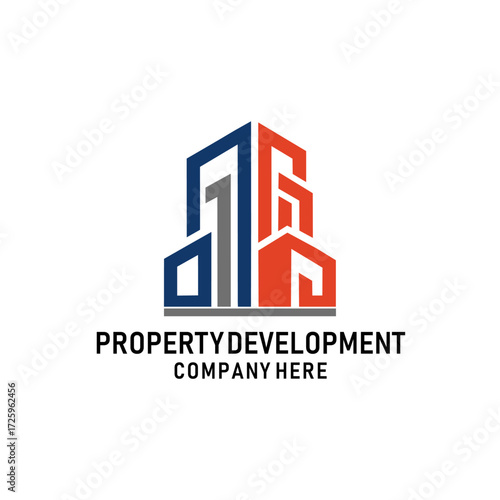 Modern and strong logo for a property development company