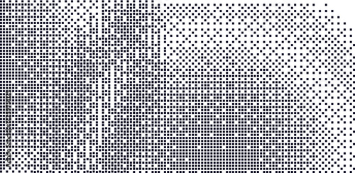 8bit background transform effect and geometric elements. Pixel art design with explosion and halftone dot pattern.