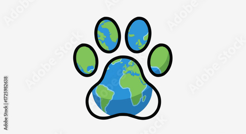 World animal day  october 4 global pet care and animal welfare awareness raising the importance of responsible pet ownership worldwide vector