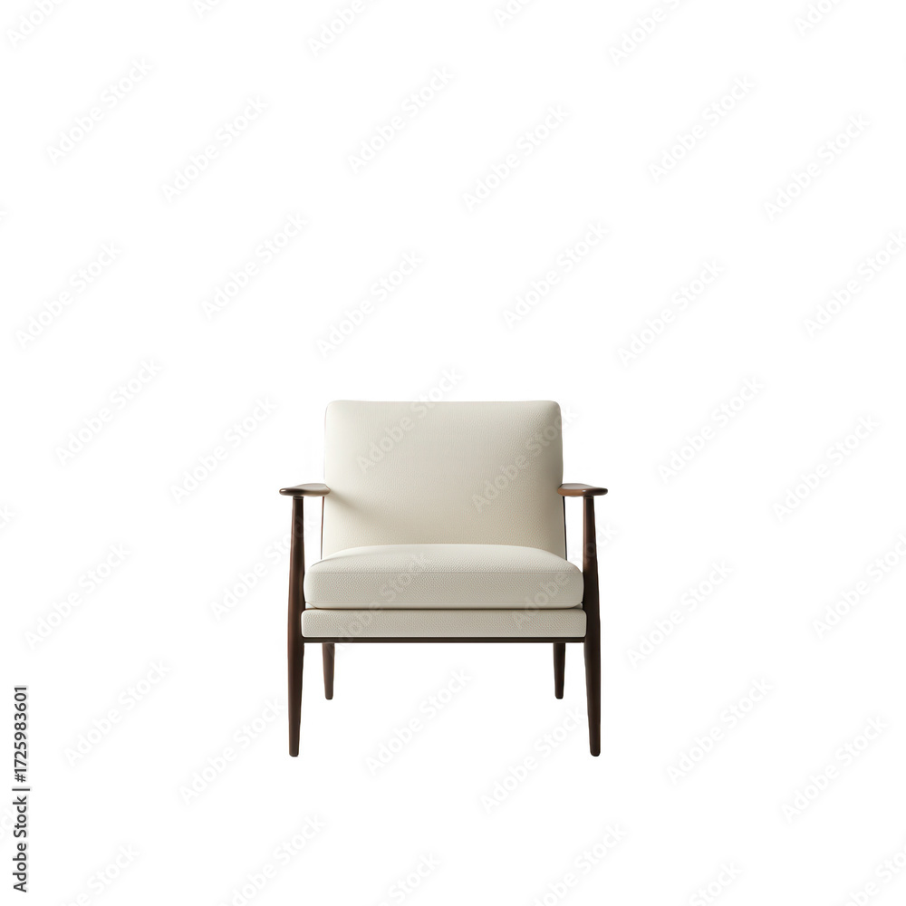 Fototapeta premium Classic armchair isolated on transparent background