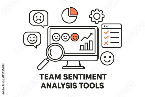 Team sentiment analysis tools for monitoring employee feedback and engagement in workplaces