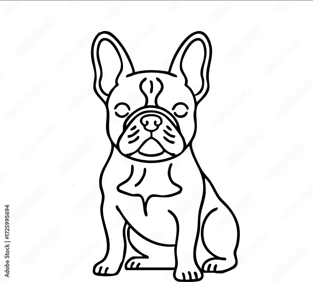 Fototapeta premium english bulldog puppy