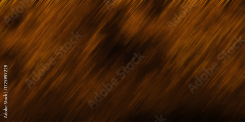 Abstract diagonal streaks of warm brown and dark amber creating a textured background with motion blur effect
